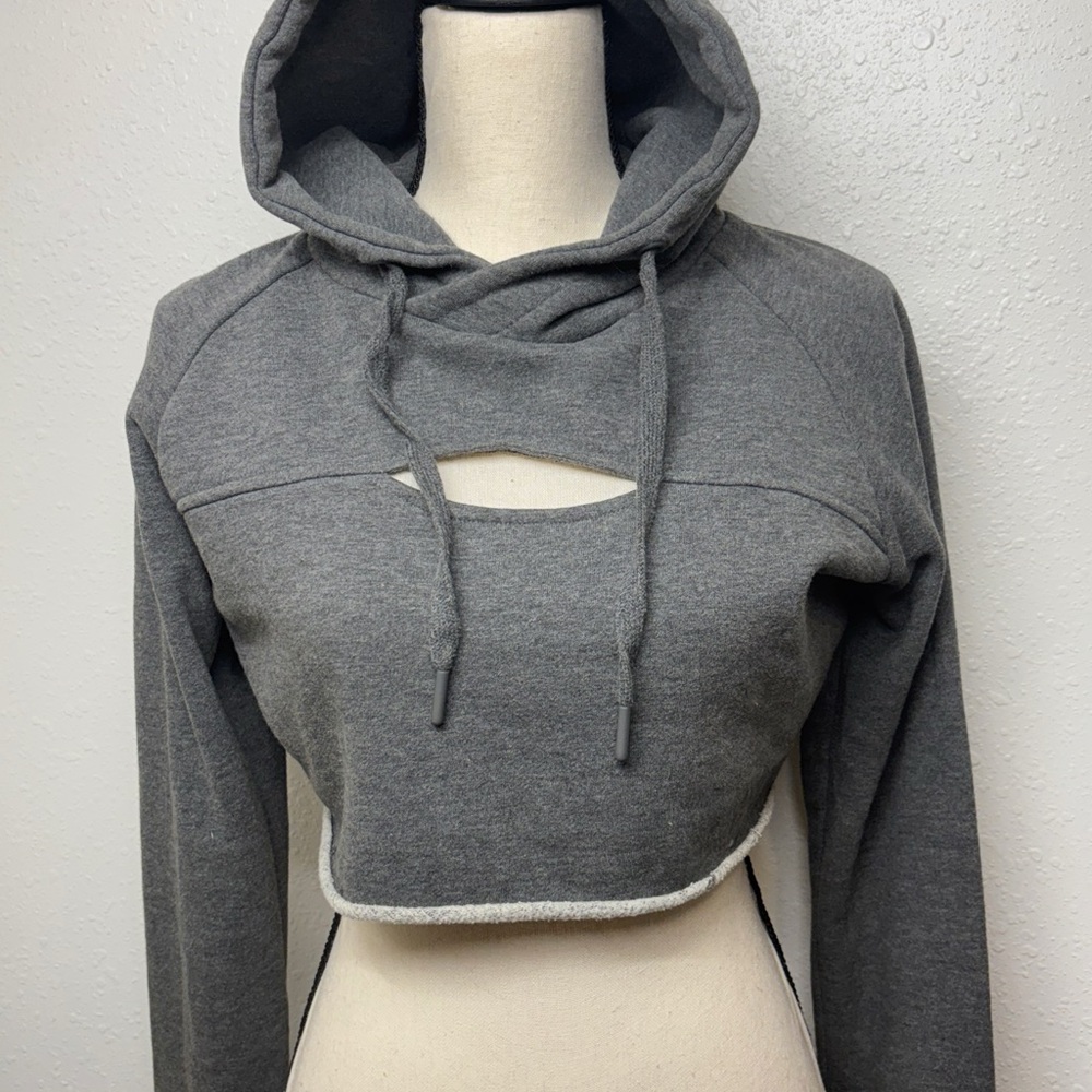 Gymshark Hooded Crop Top